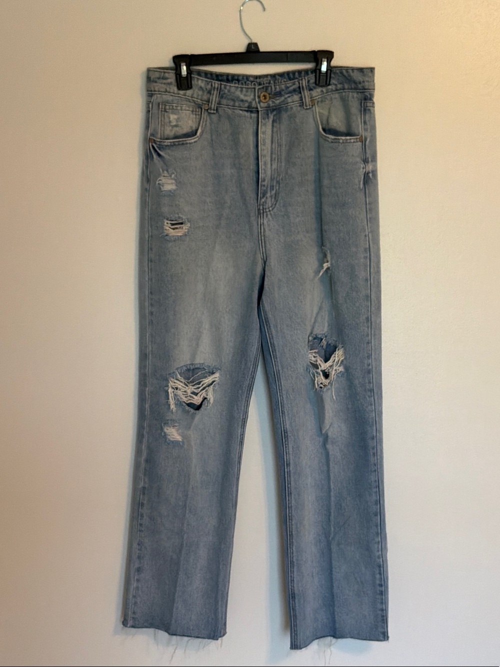 GOGO jeans size 15 Light Blue Distressed Men’s Jeans